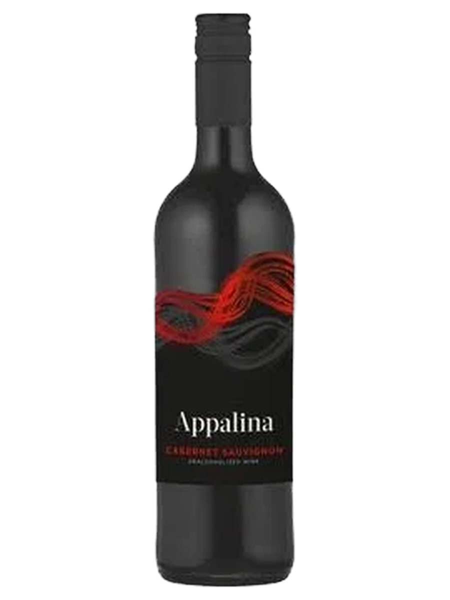 Appalina dealcoholized Cabernet Sauvignon bottle