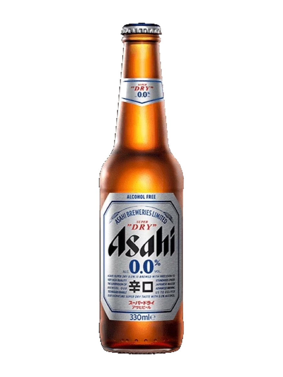 Asahi Super Dry 0.0% bottle