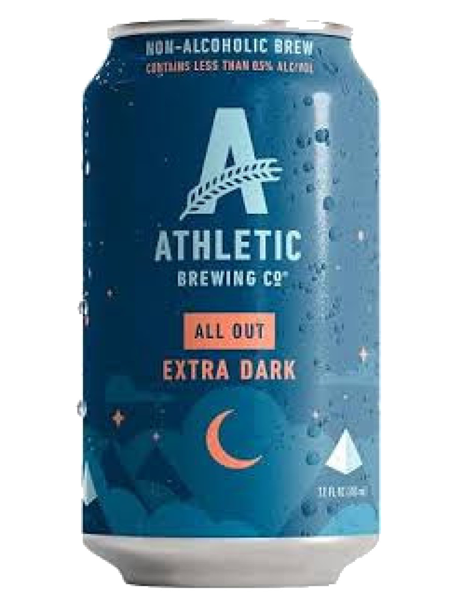 Athletic Brewing All Out Extra Dark non-alcoholic brew can