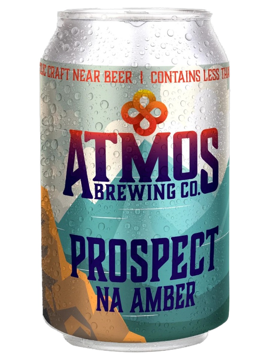 Atmos Brewing Prospect NA Amber can