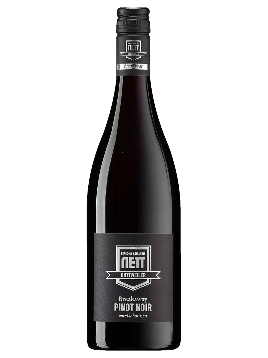 Bergdolt-Reif & Nett Breakaway Pinot Noir bottle labeled entalkoholisiert