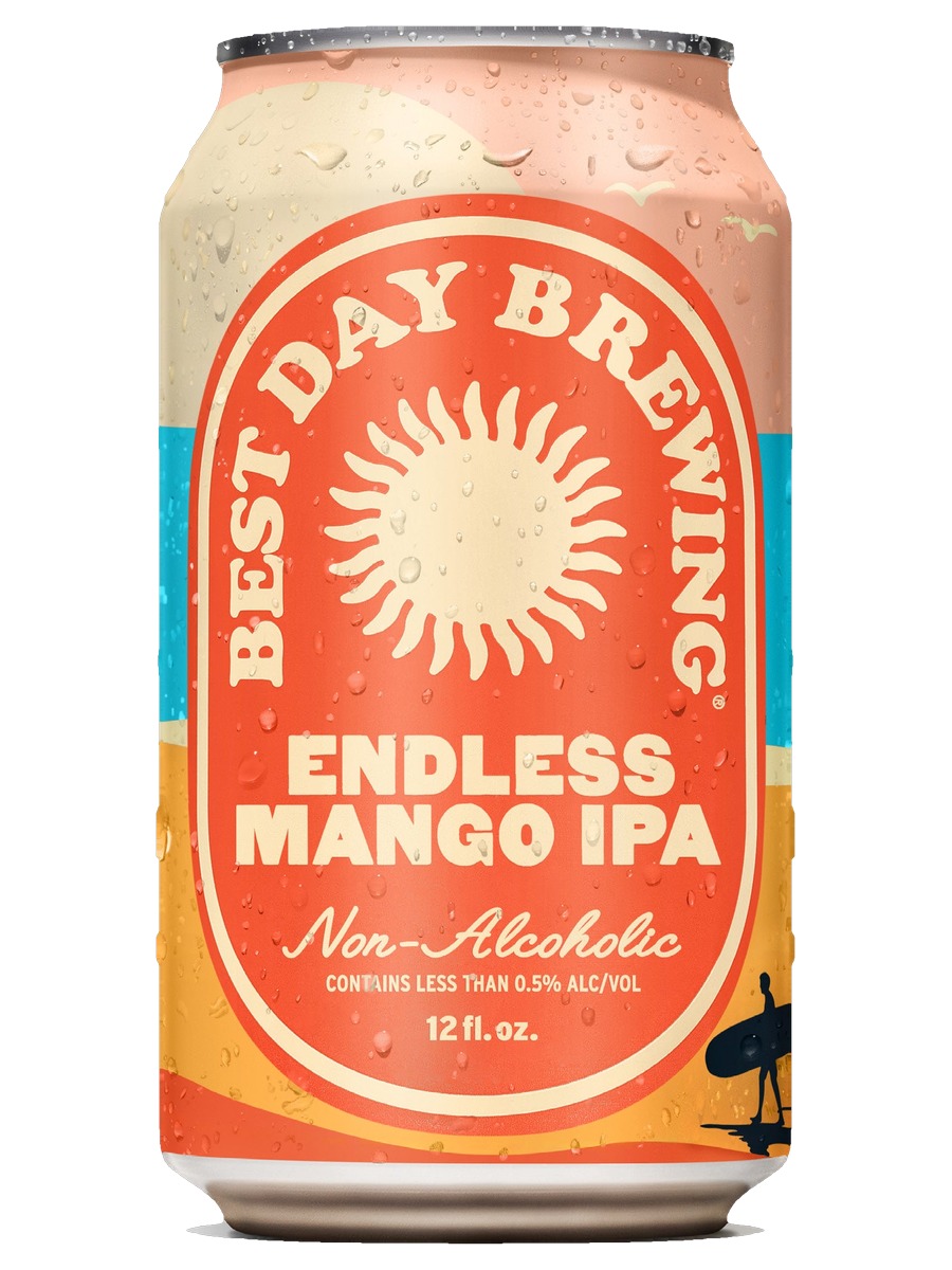 Best Day Brewing Endless Mango IPA 12 fl oz can