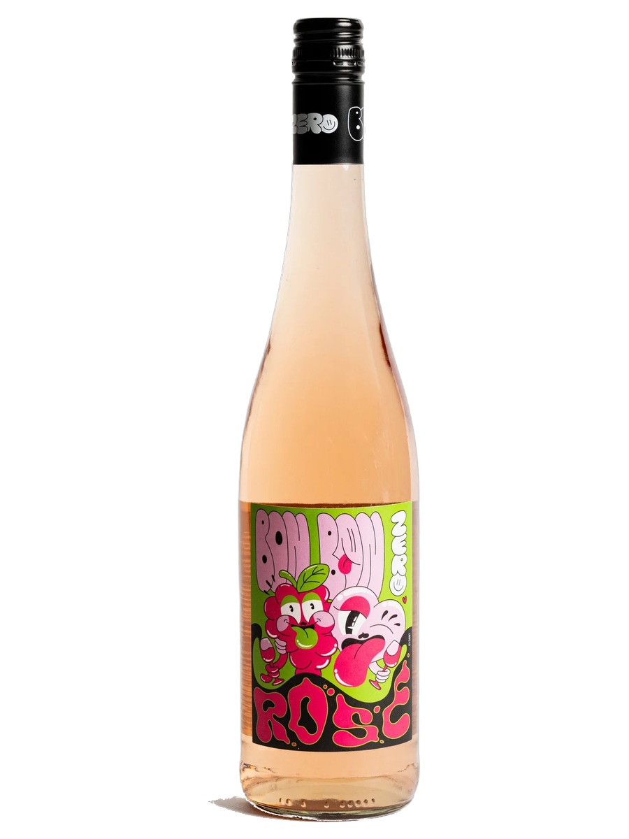 Bon Bon Zero Rosé, one 750 ml bottle with its full front label