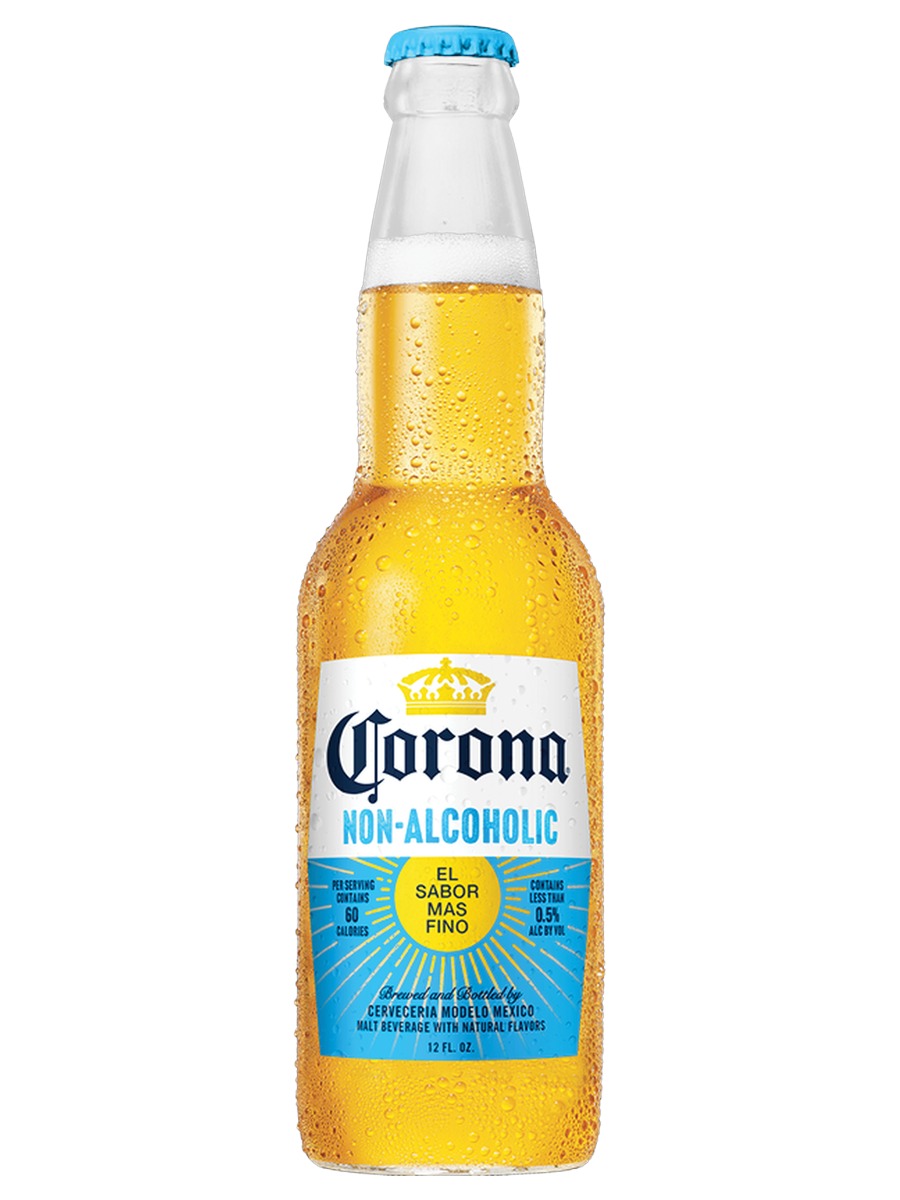 Corona Non-Alcoholic bottle, less than 0.5% alc. by vol., 12 fl oz