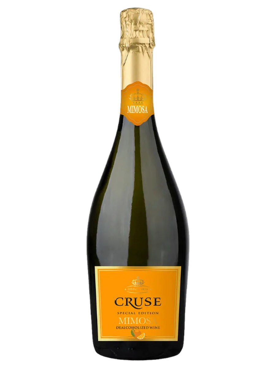 Cruse Special Edition Mimosa dealcoholized wine bottle