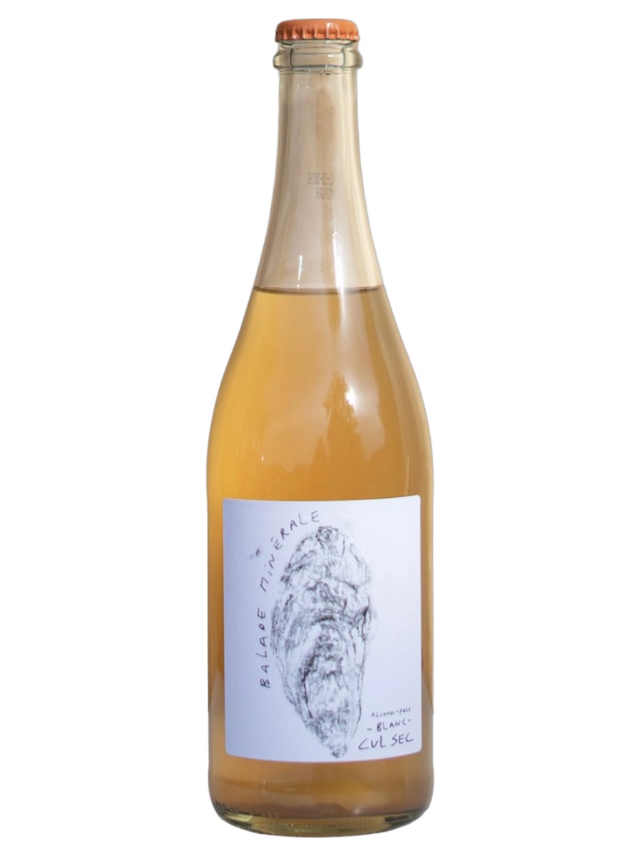 Cul Sec Balade Minérale bottle, alcohol-free blanc
