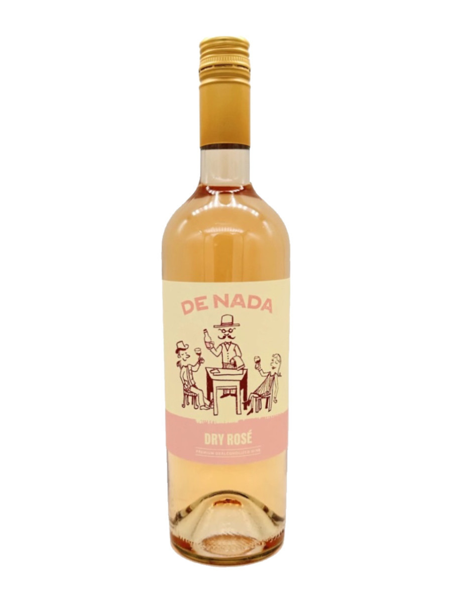 De Nada Non-Alcoholic Rosé bottle