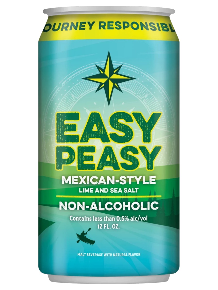 Excursion Brewing Easy Peasy Mexican-style lime and sea salt lager, one 12 fl oz can