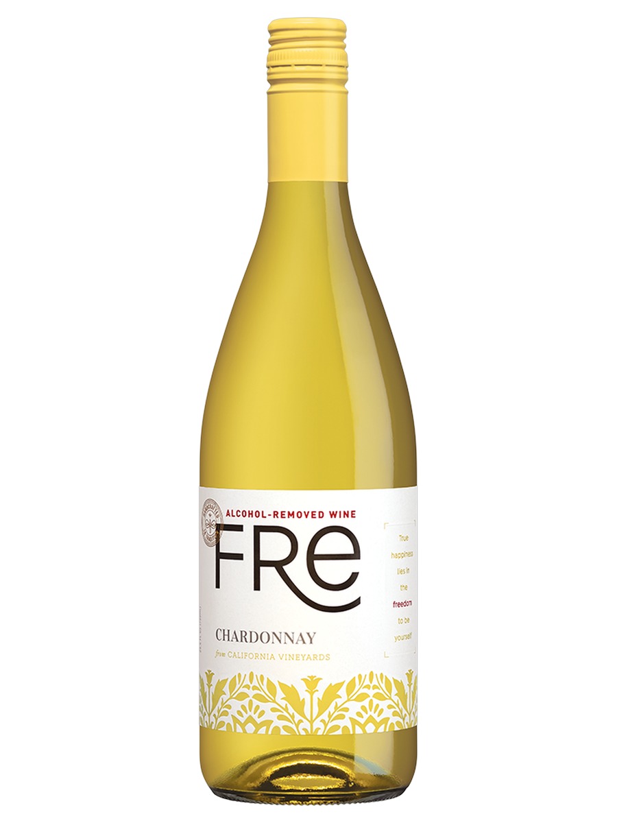 FRE Alcohol-Removed Chardonnay bottle
