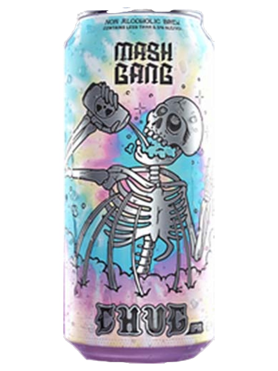 Mash Gang Chug Non-Alcoholic Hazy IPA can