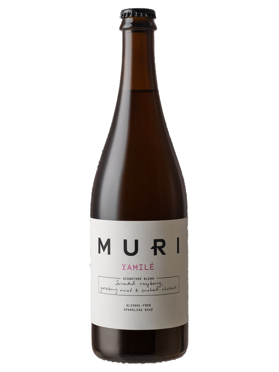 MURI Yamilé bottle, alcohol-free sparkling rosé, 750 ml