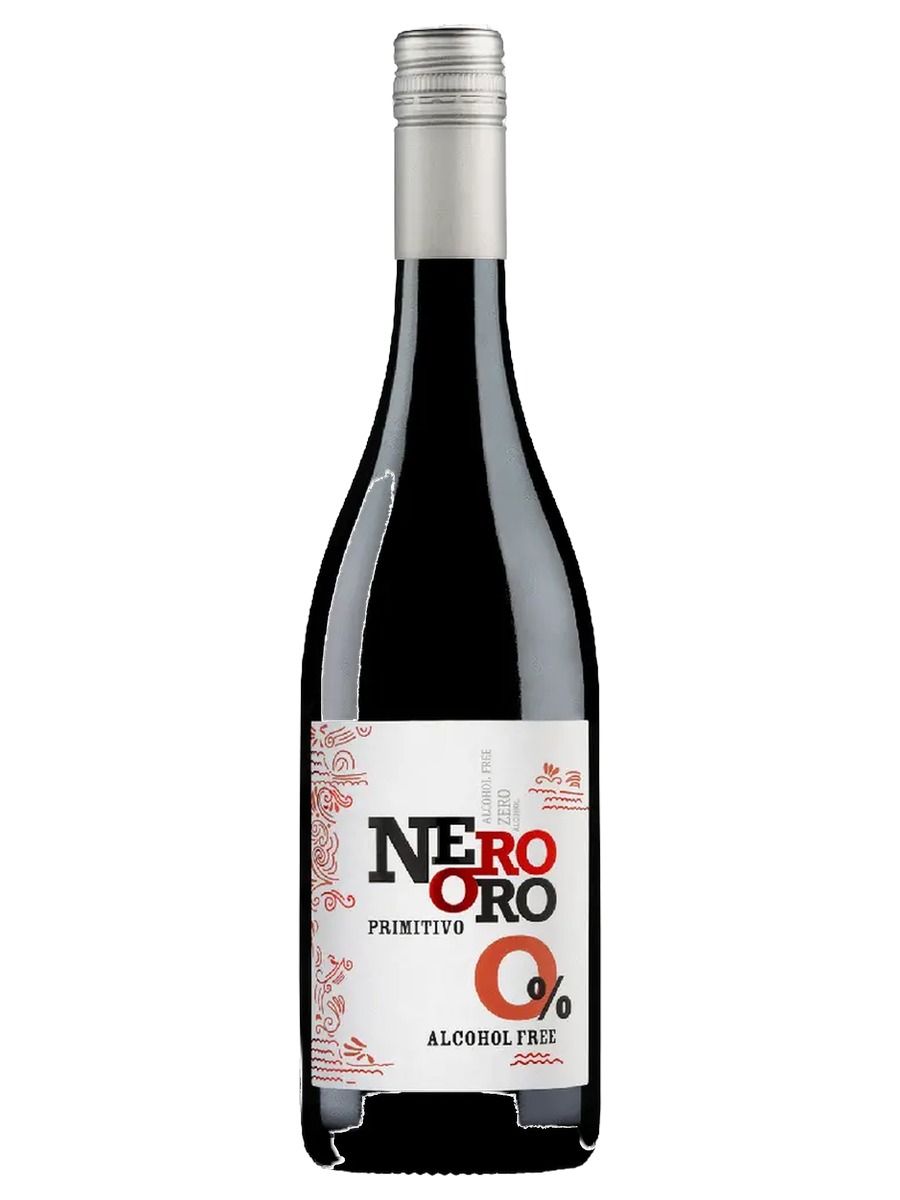 Nero Oro Primitivo 0% alcohol-free bottle