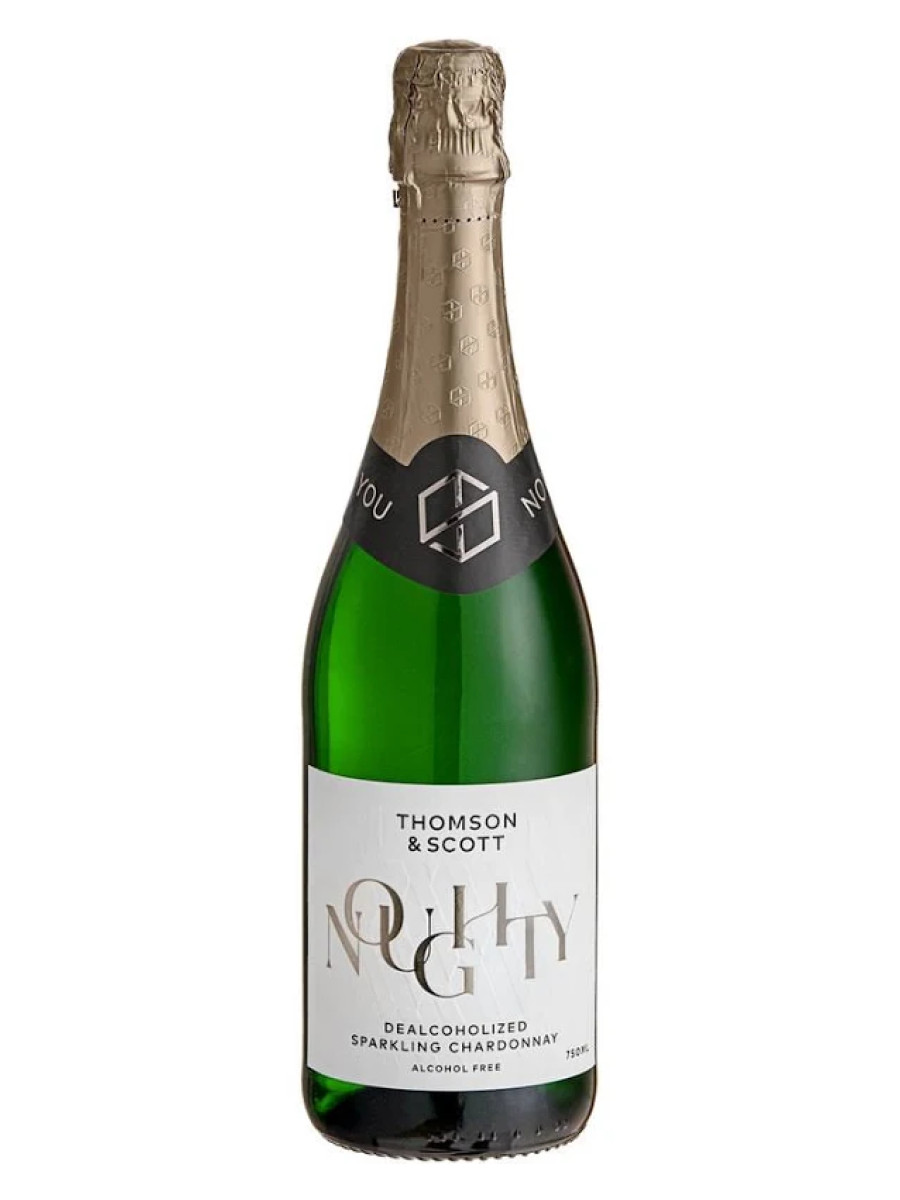 Thomson & Scott Noughty Sparkling Chardonnay bottle
