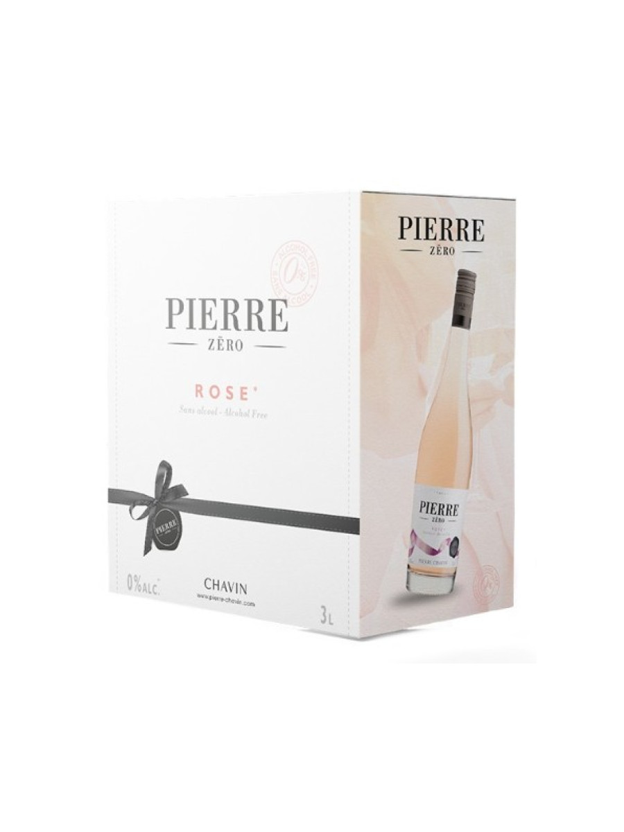 Pierre Zéro Rosé bottle