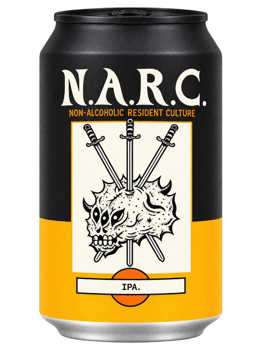 Resident Culture N.A.R.C. IPA non-alcoholic can