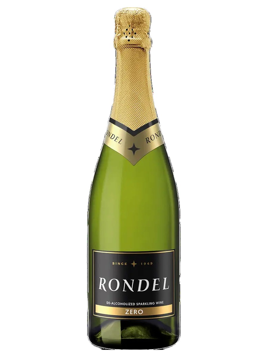 Rondel Zero Cava de-alcoholized sparkling wine bottle