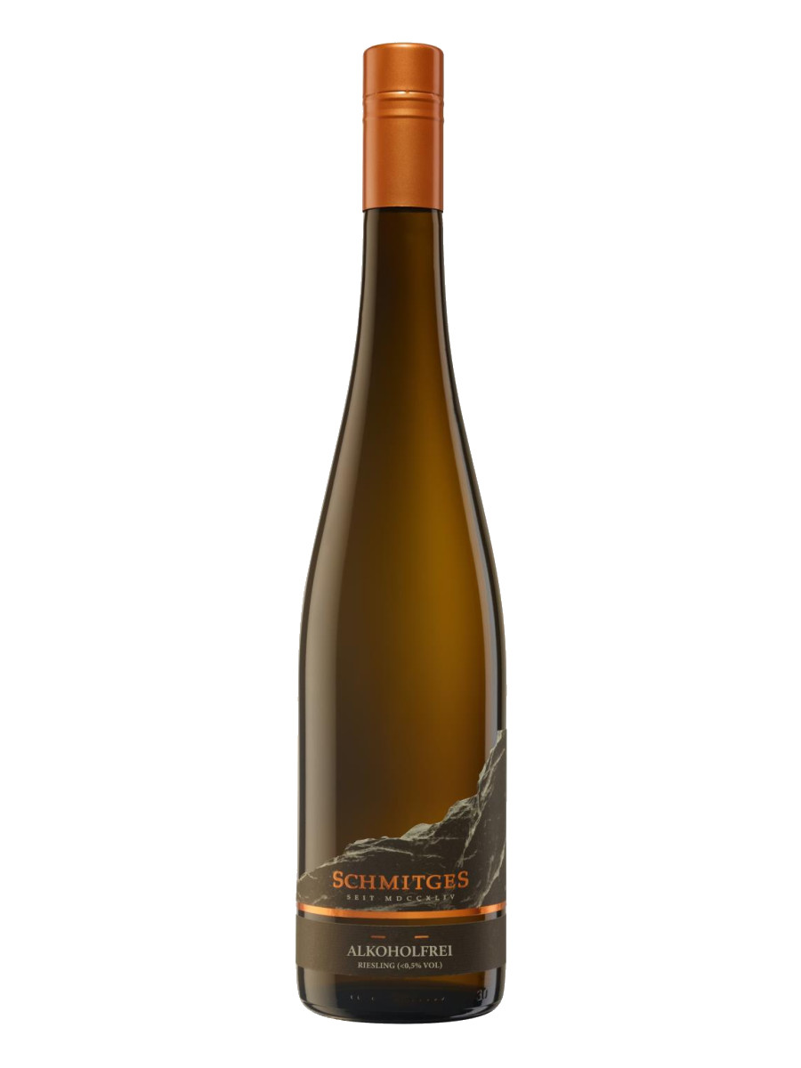 Schmitges Alkoholfrei Riesling, one 750 ml bottle with its full front label