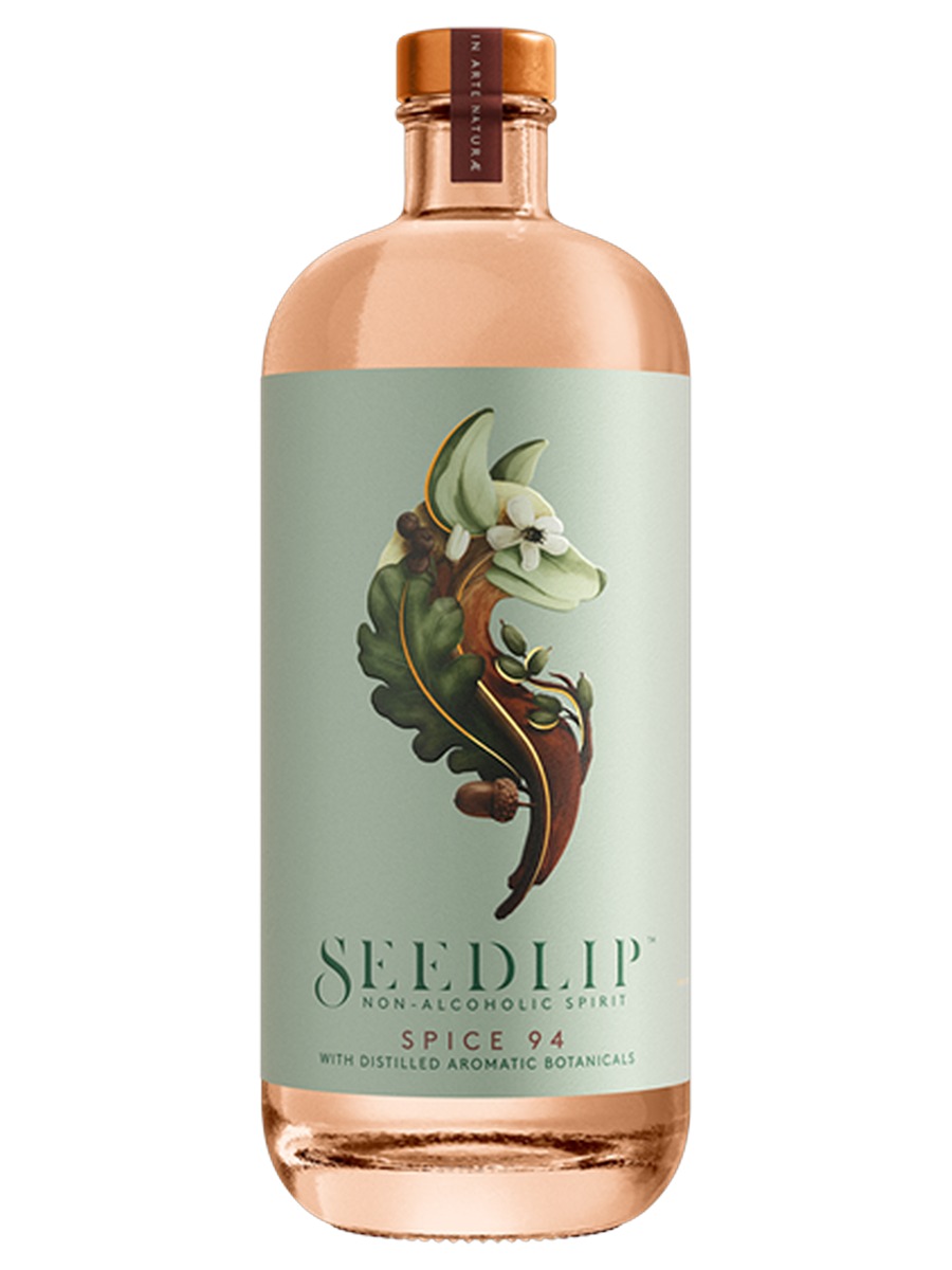 Seedlip Spice 94 non-alcoholic spirit bottle, 700 ml