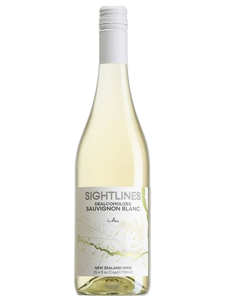 Sightlines dealcoholized Sauvignon Blanc bottle by Ara, New Zealand