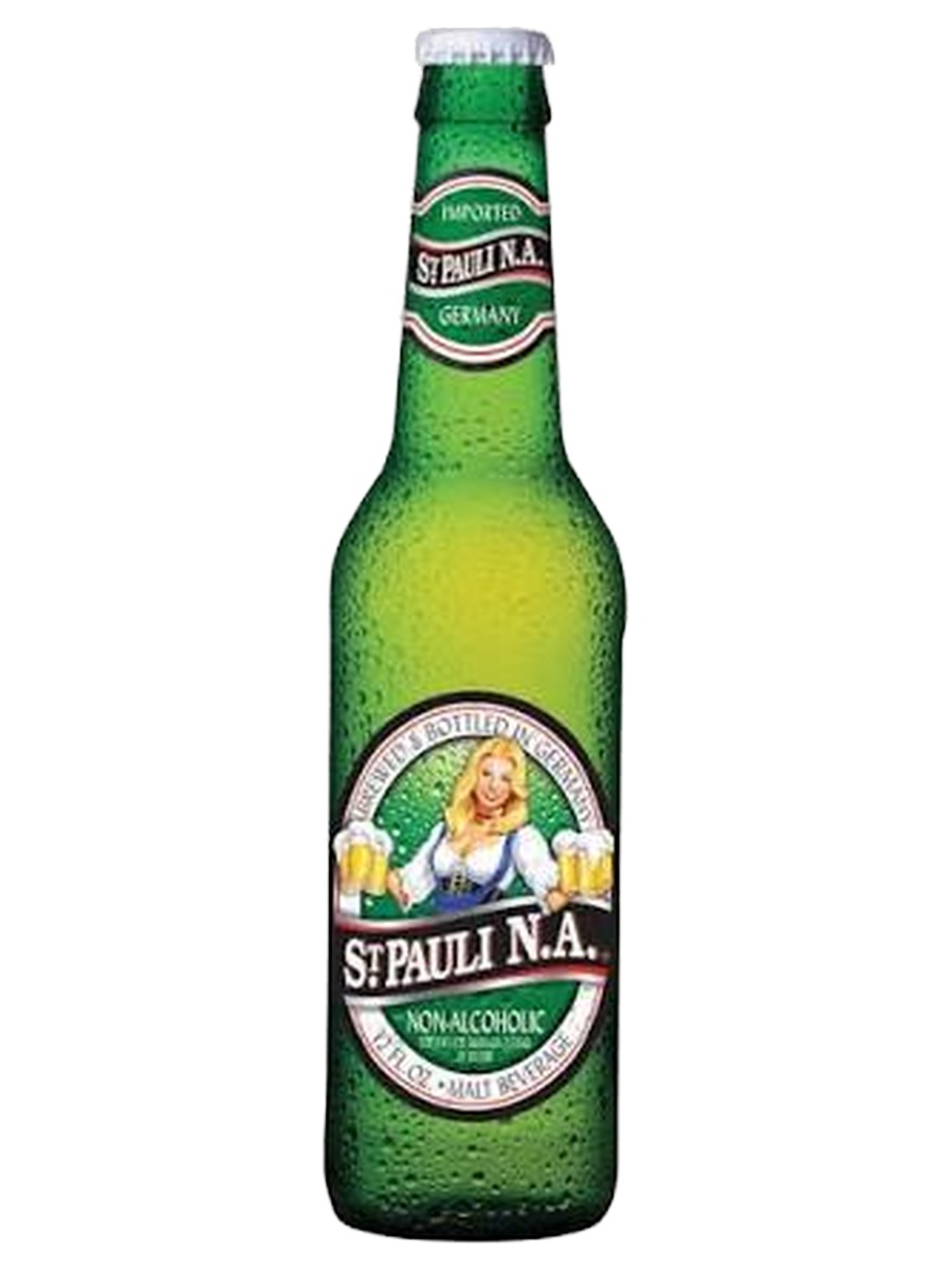 St. Pauli Girl Non-Alcoholic lager bottle