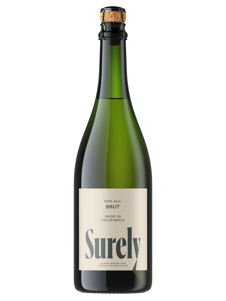 Surely Non-Alcoholic Sparkling Brut 750 ml bottle