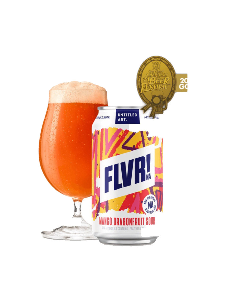 Untitled Art FLVR! Mango Dragonfruit Sour can